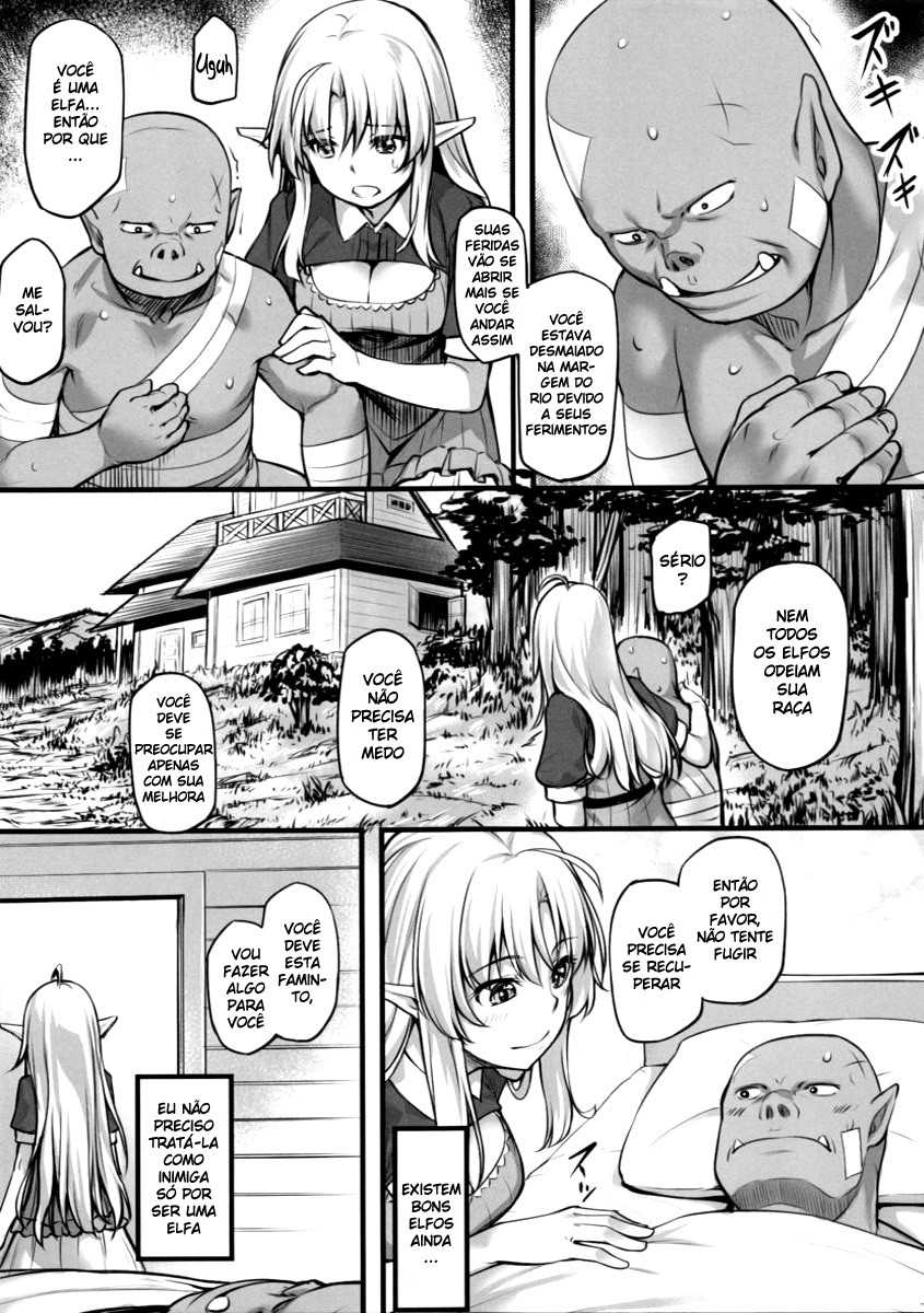 (C88) [Area14 (Kasei)] Watashi no Orc-san [Portuguese-BR] - Page 6