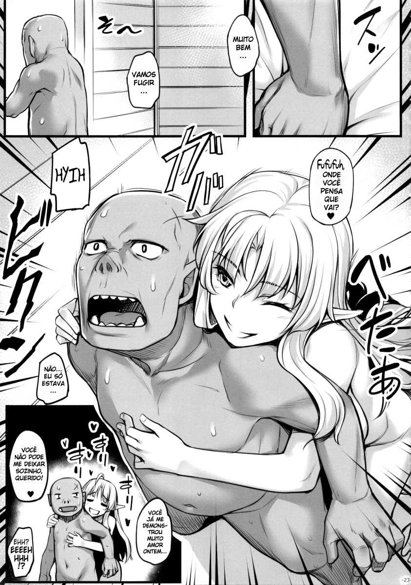 (C88) [Area14 (Kasei)] Watashi no Orc-san [Portuguese-BR] - Page 24