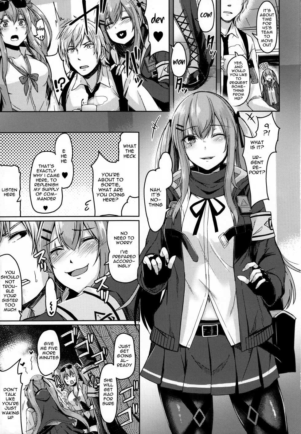 (C95) [ZIGZAG (Hirno)] UMP Kazoku Keikaku | UMP Family Plan (Girls' Frontline) [English] [Spicaworks] - Page 2