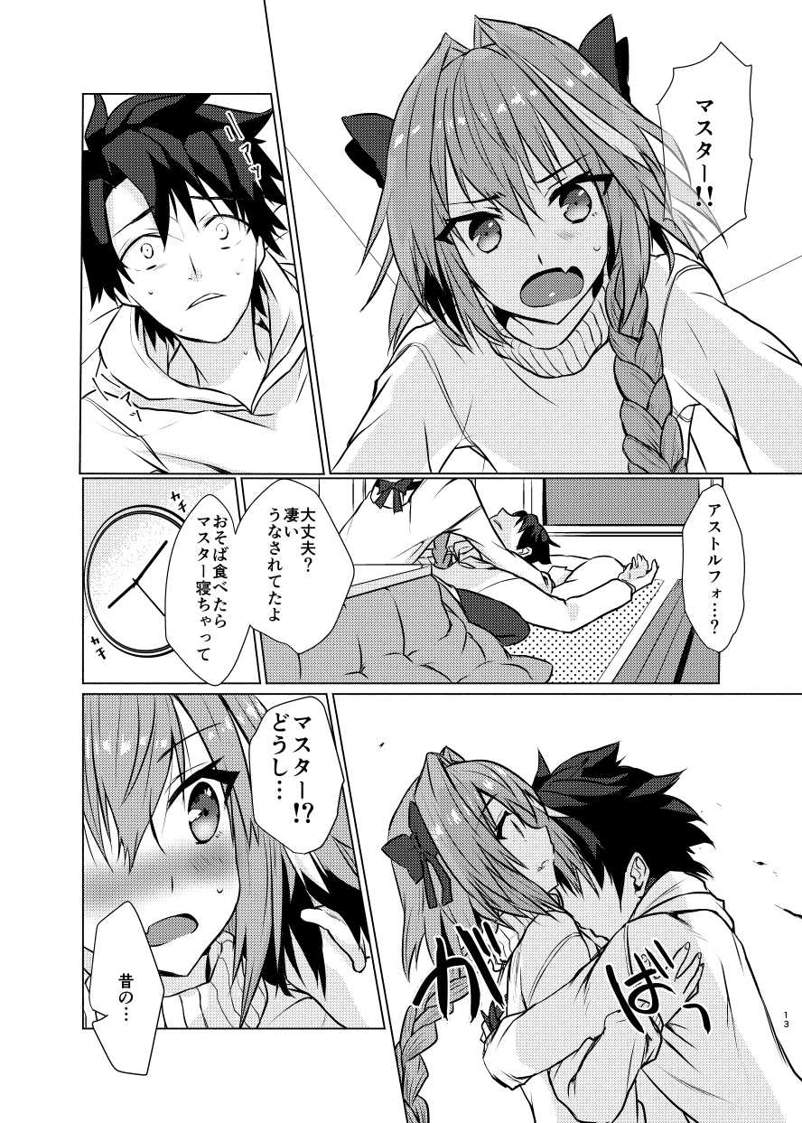 [Nekorobi (Nakajima Kotoko)] Astolfo-kun to Nenmatsu ni Ichaicha Sugosu Hon (Fate/Grand Order) [Digital] - Page 12