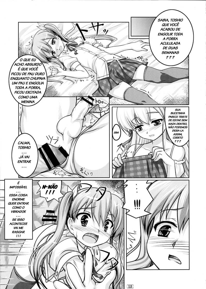 (COMIC1☆4) [High-Spirit (Aogiri Penta)] Josou Musuko Vol. 02 (Yamitsuki!) [Portuguese-BR] [LIANEF] - Page 14