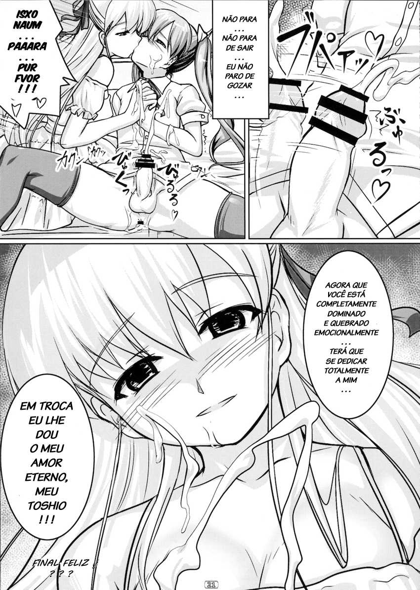 (COMIC1☆4) [High-Spirit (Aogiri Penta)] Josou Musuko Vol. 02 (Yamitsuki!) [Portuguese-BR] [LIANEF] - Page 20