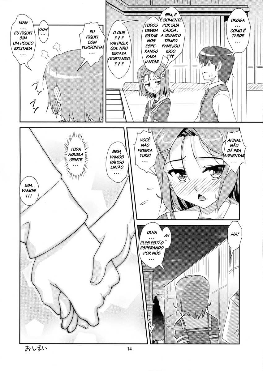 (C81) [High-Spirit (Aogiri Penta)] Josou Musuko Vol. 07 (Usodere!) [Portuguese-BR] [LIANEF] - Page 13