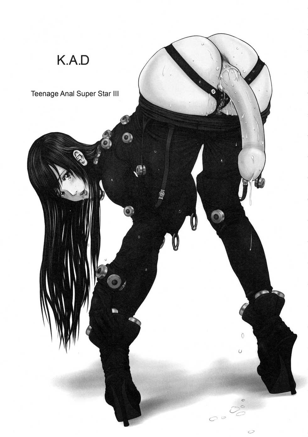 (C95) [K.A.D (Rocket Okaboshi)] Teenage Anal Super Star III (GANTZ) - Page 2