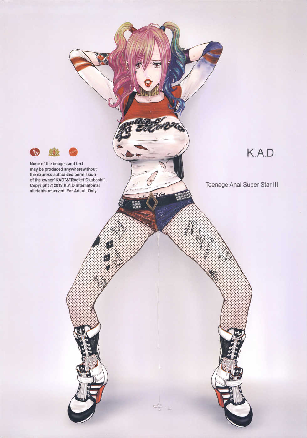 (C95) [K.A.D (Rocket Okaboshi)] Teenage Anal Super Star III (GANTZ) - Page 22