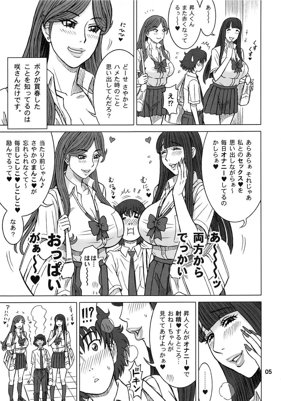 (C95) [Kaiten Sommelier (13.)] 37.5 Kaiten Classmate no Joshi o Katta Hanashi. ~Sonogo~ [Zouryouban] - Page 4
