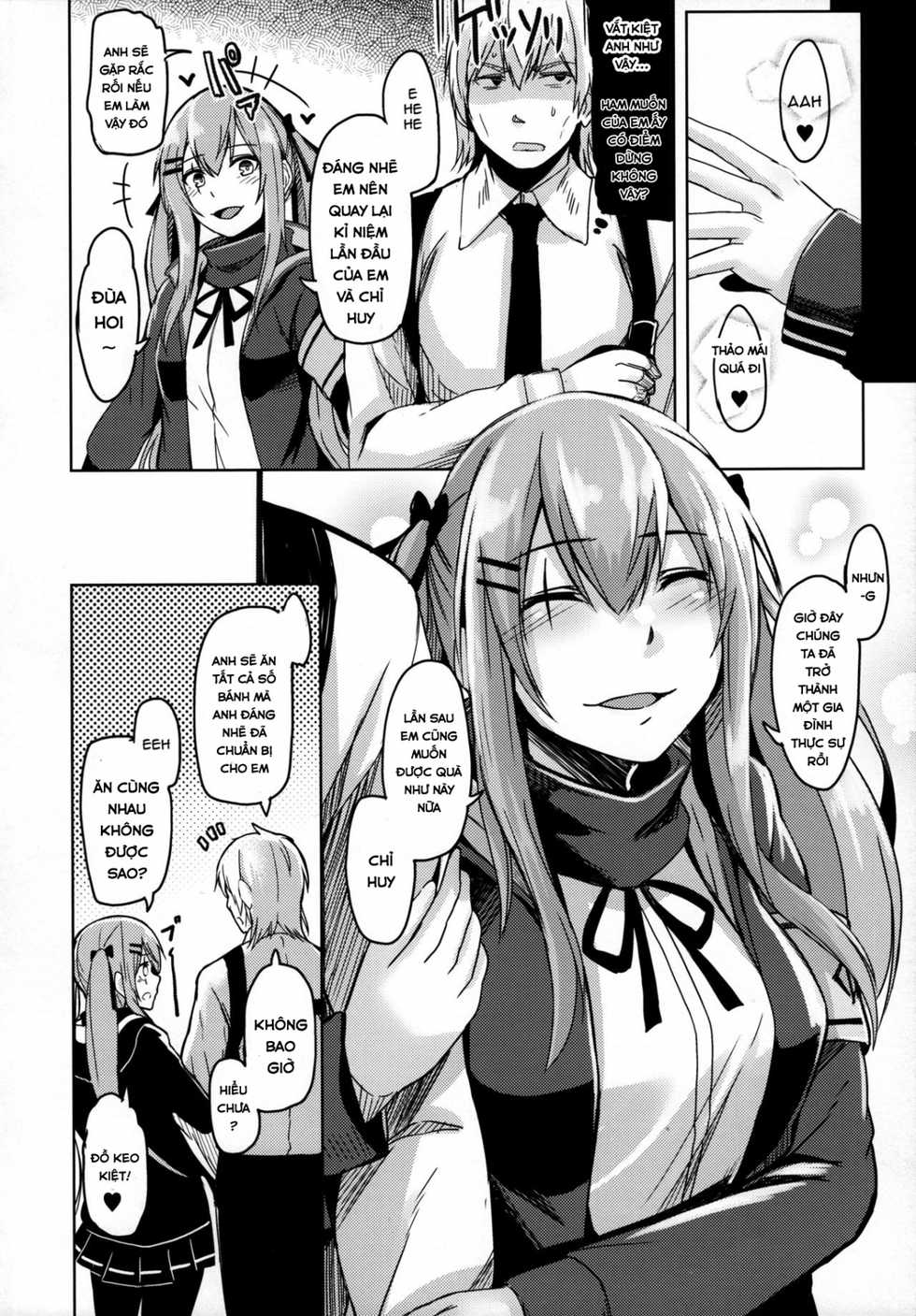 (C95) [ZIGZAG (Hirno)] UMP Kazoku Keikaku (Girls' Frontline) [Vietnamese Tiếng Việt] [499HentaiEditors] - Page 22