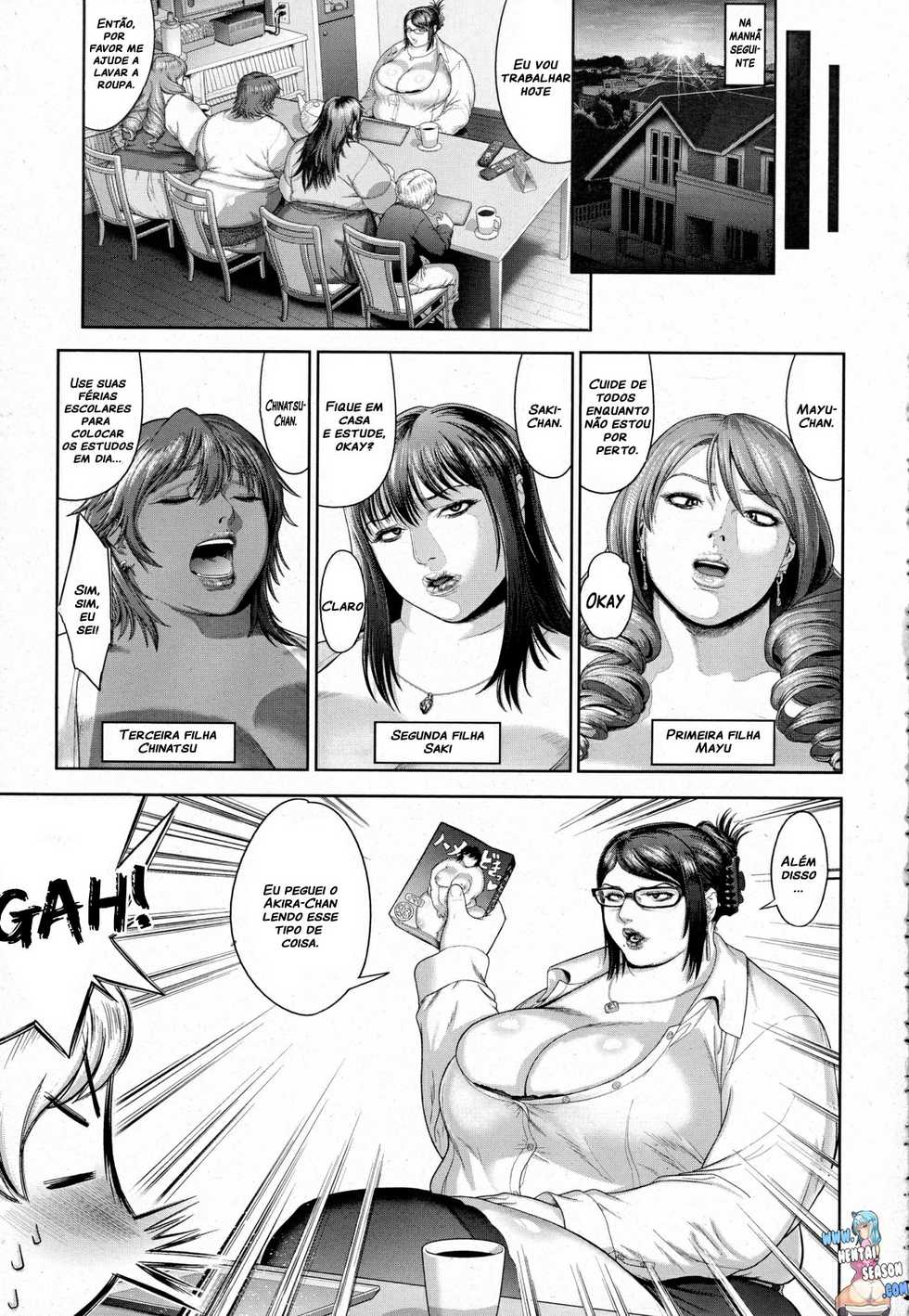 [Herohero Tom] Domestic Gyaku Rape - Domestic reverse rape!!!! (ANGEL Club 2016-06) [Portuguese-BR] [Hentai Season] - Page 7