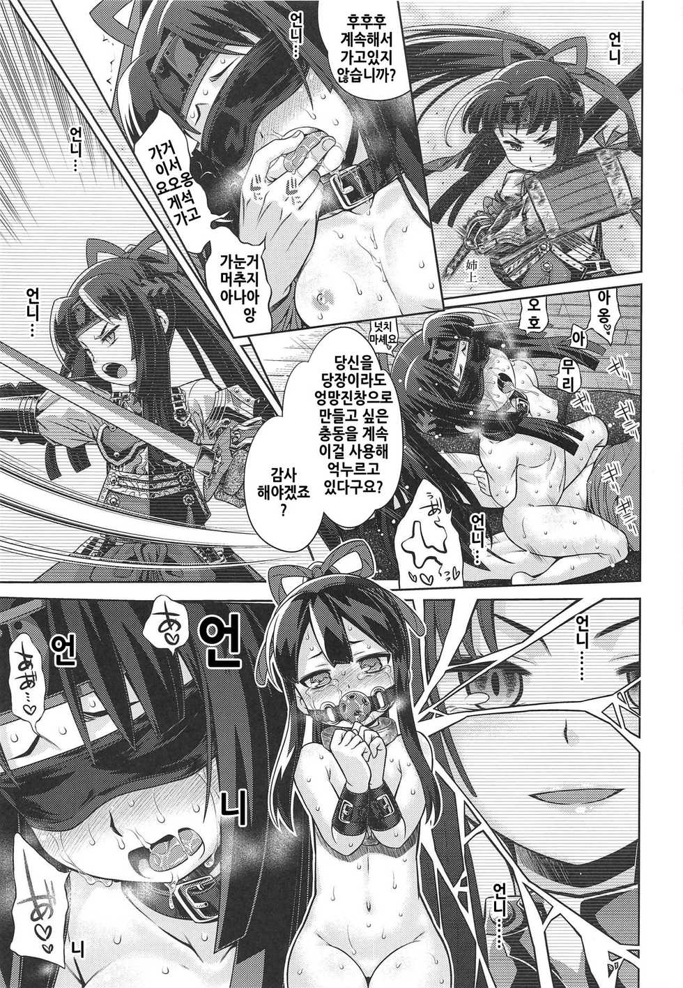 (COMIC1☆15) [Kazeuma (Minami Star)] Sekaiju no Anone X3 Kouhen (Sekaiju no Meikyuu) [korean] - Page 12