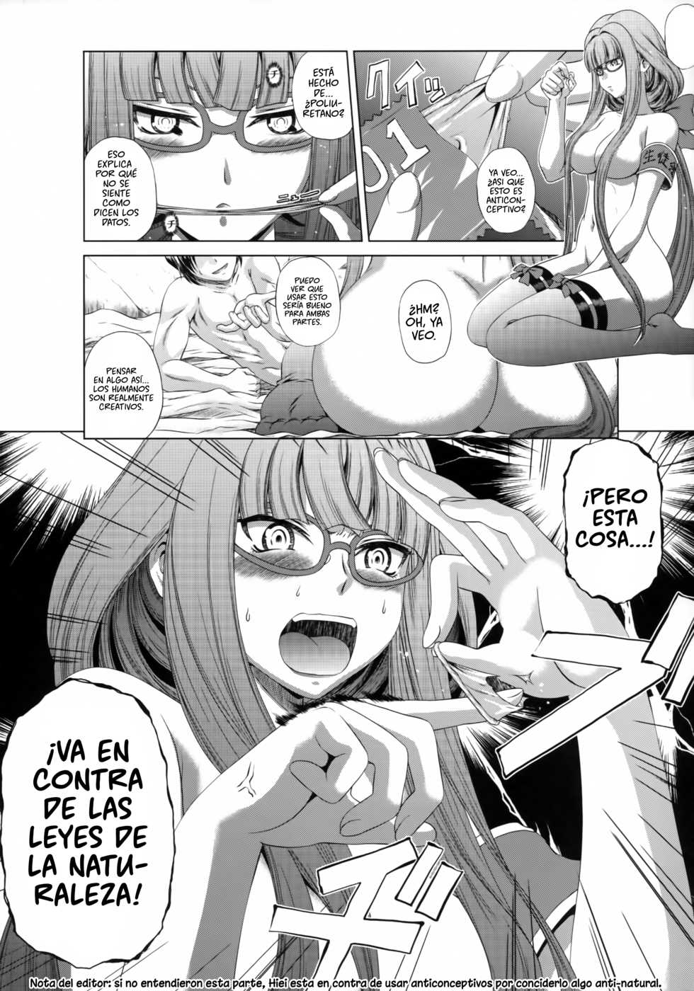 (C91) [Blue Bean (Kaname Aomame)] Uchi no Hiei-san (Arpeggio of Blue Steel) [Spanish] [Digital Lover Action Fansub] - Page 19