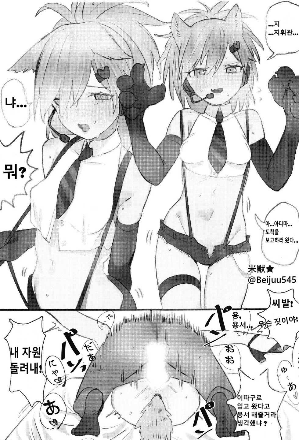 (C95) [Neko no Su (Neko Kuni Ou) Kalina no Daily Kansha Gift (Girls' Frontline) [Korean] - Page 24