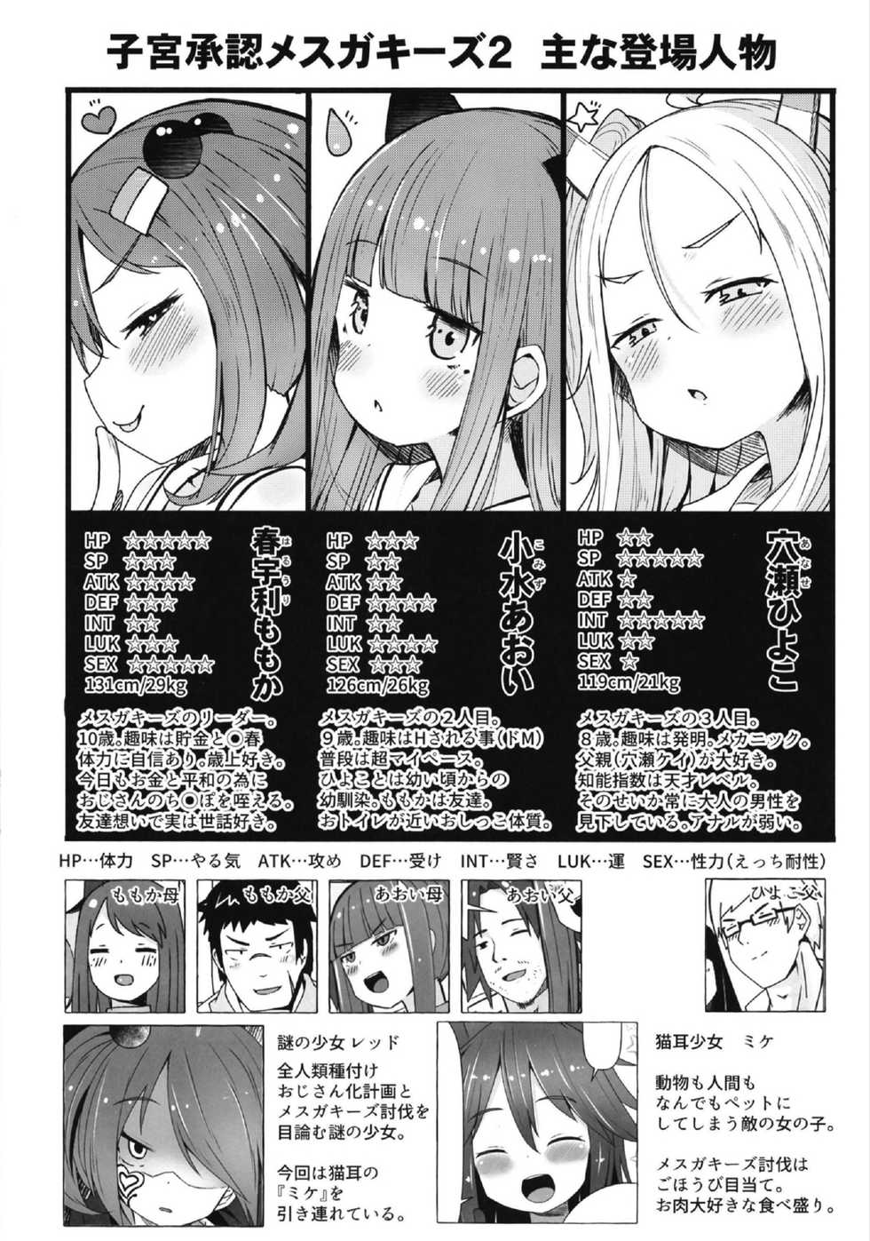[Menteisho (Menteiyakuna)] Shikyuu Shounin Mesugakis 2 [Digital] - Page 10