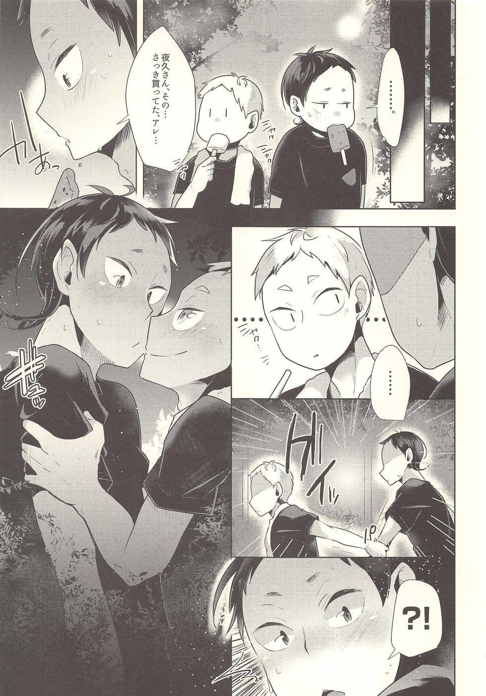 (RTS!!9) [maguro. (Yukina)] Sexual Anecdote - Sexual anecdote of YAKU*FUKUNAGA (Haikyuu!!) - Page 22