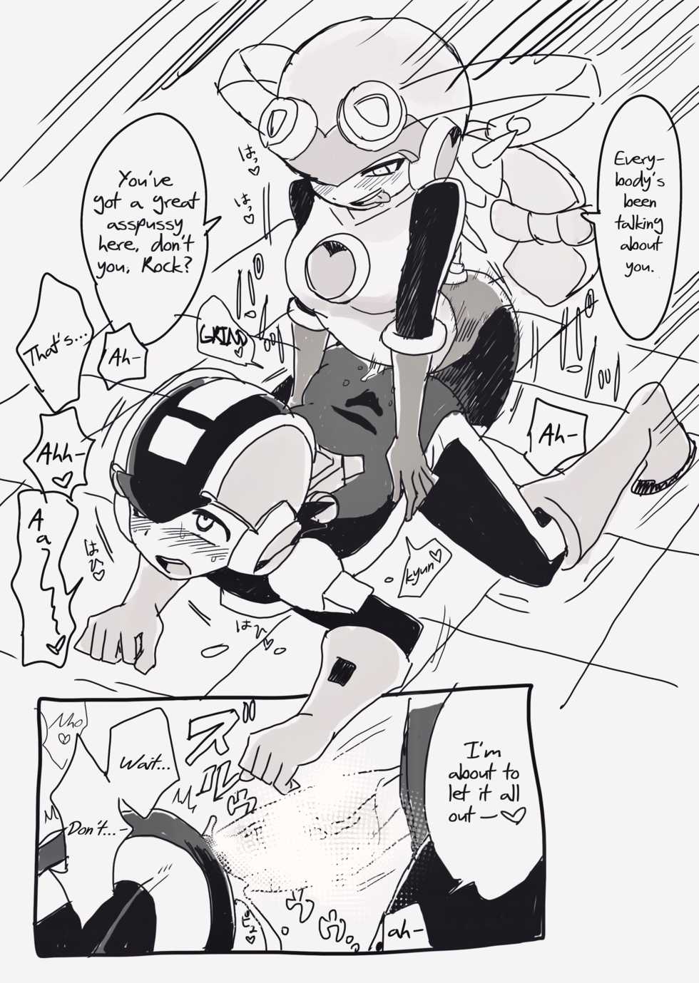 Exe Futanari Dark Roll chan x Rockman [English] - Page 6