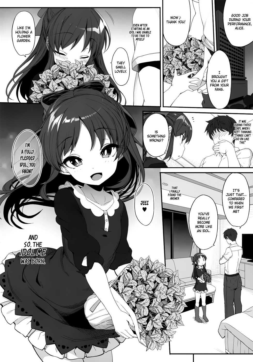 (C94) [Kirintei (Kirin Kakeru, Kouri)] Arisu to Idol no Watashi (THE IDOLM@STER CINDERELLA GIRLS) [English] =White Symphony= - Page 3