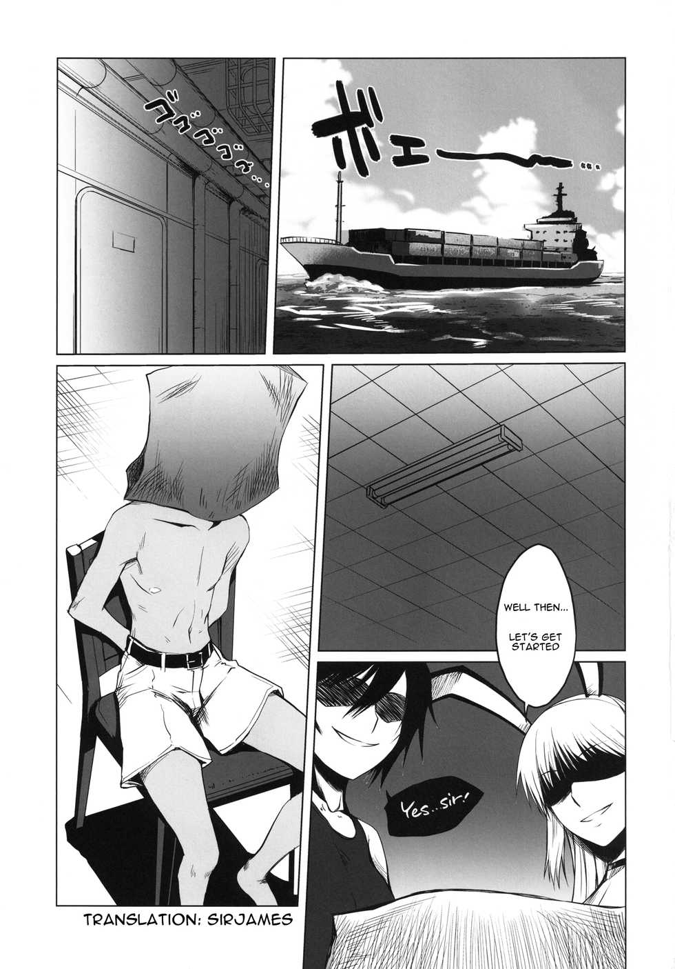 [Shikitenshi (Shironeko Sanbou)] black&white (Jormungand) [English] [SirJames] [Digital] - Page 3