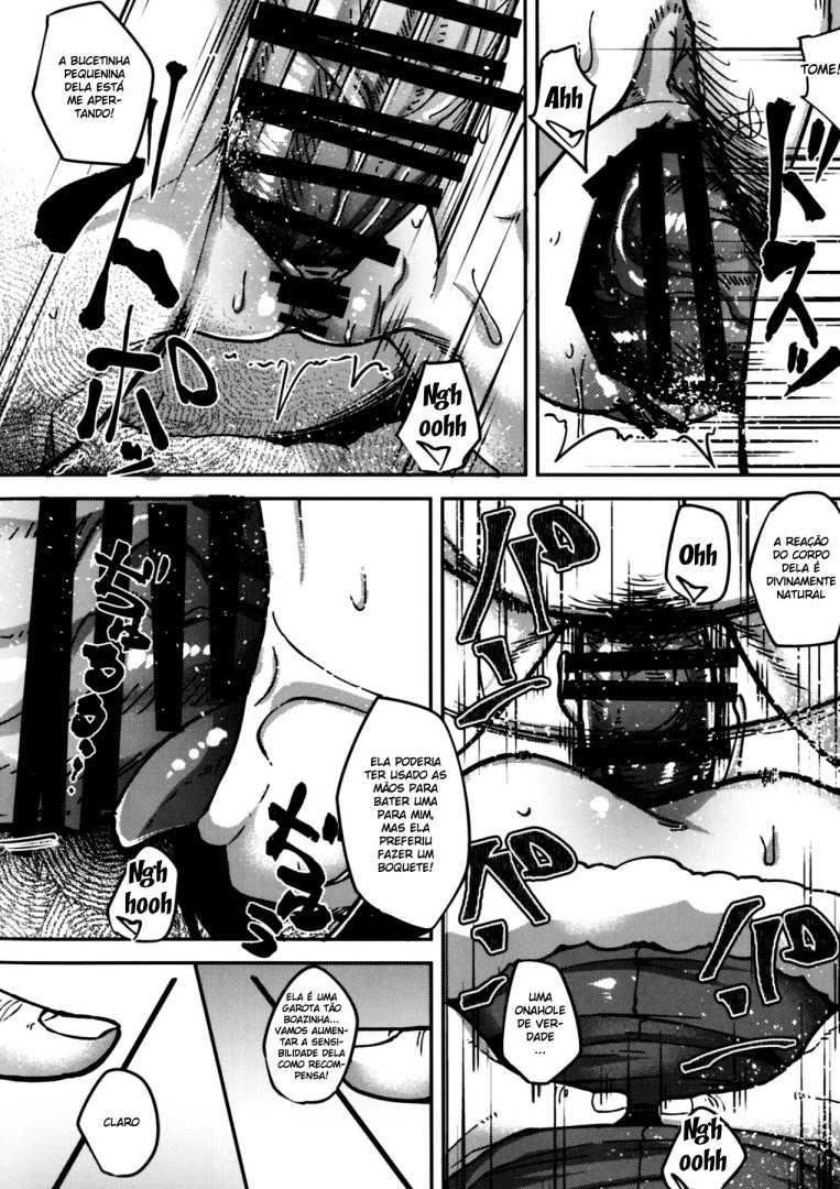 [Batten Kariba (mmm)] Saimin Onaho Squad (Sword Art Online Alternative Gun Gale Online) [Portuguese-BR] [Digital] - Page 9