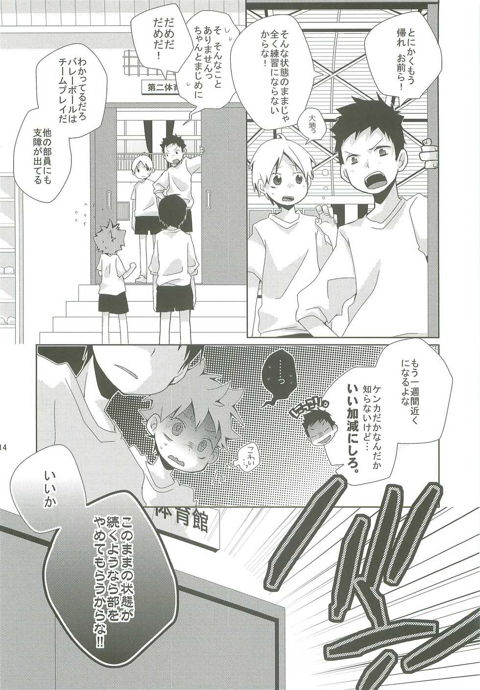 (C83) [Piyotama (Ayana Rio)] LOOKING!! (Haikyu!!) - Page 13