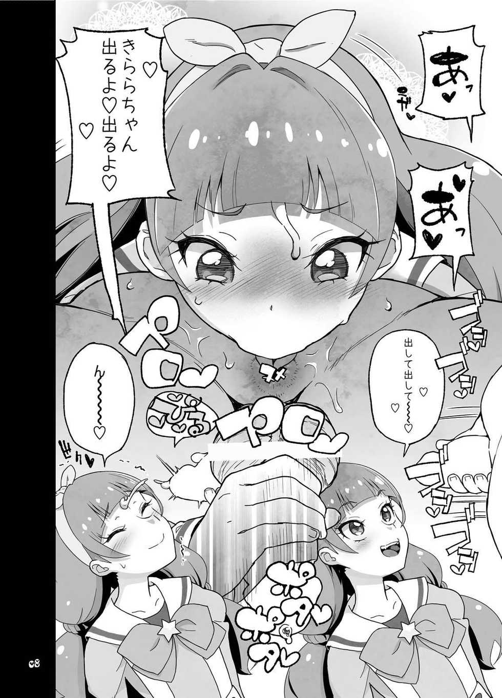 (C88) [Kurohonyasan (Yamashita Kurowo)] Kindan Ryuushutsu (Go! Princess PreCure) - Page 7