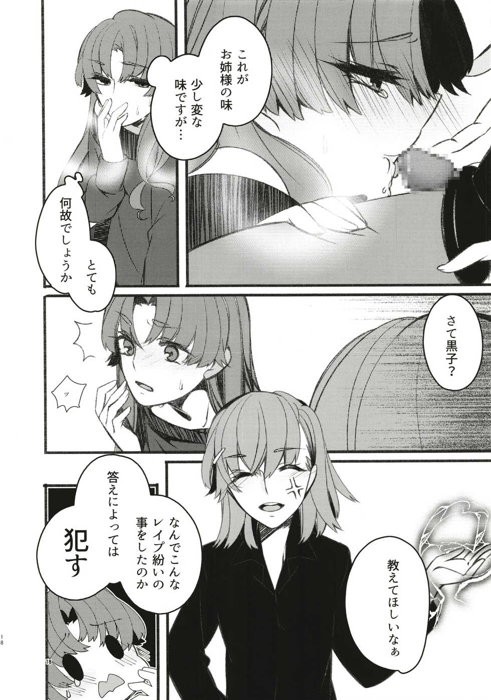 (C95) [Paradise Lost (Higashizukihi Sei)] Toutotsu Desu ga!? 3 (Toaru Kagaku no Railgun) - Page 18