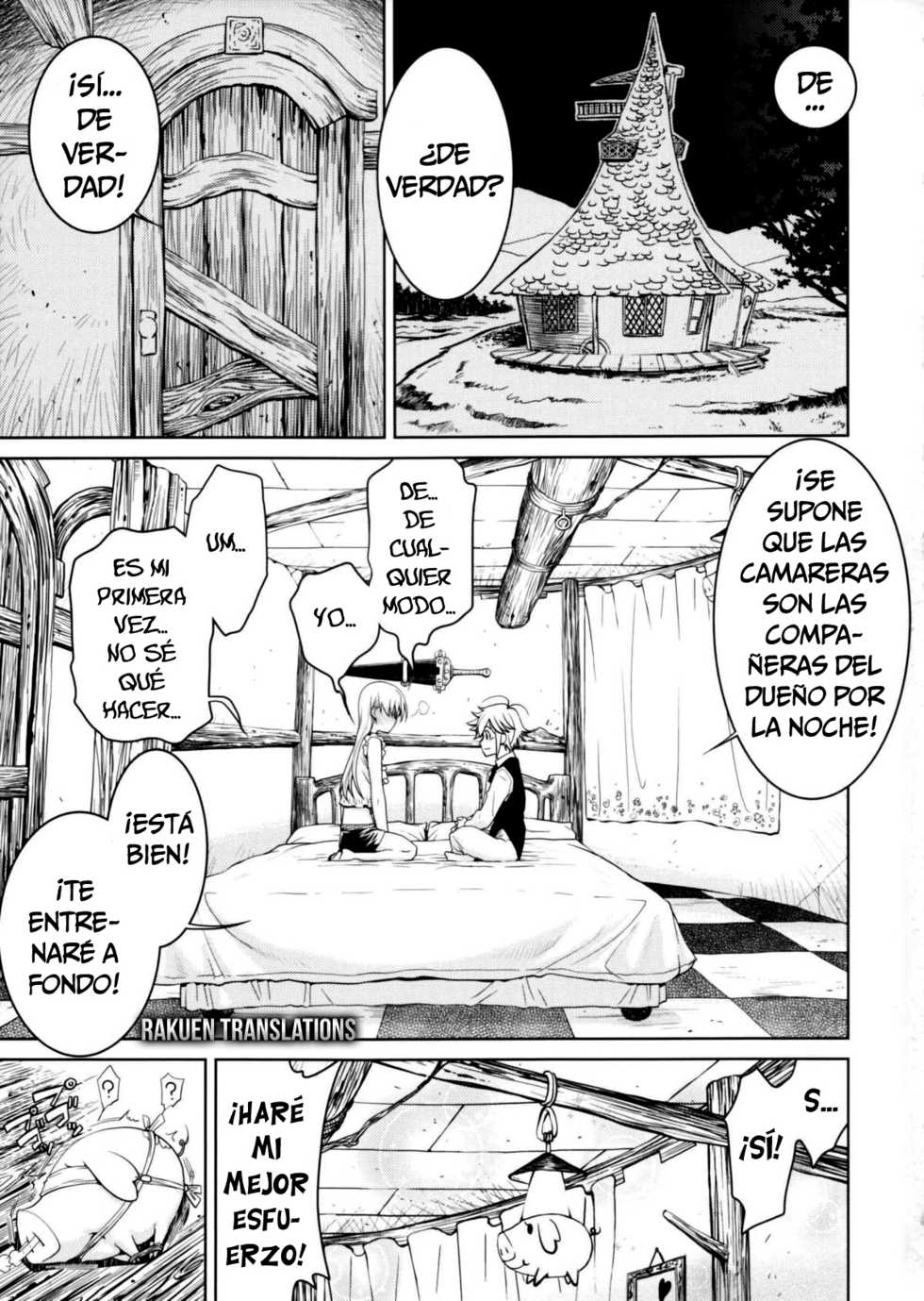(C87) [GOLD RUSH (Suzuki Address)] Ho... Hontou desu ka? (Nanatsu no Taizai) [Spanish] [Rakuen Translations] - Page 4