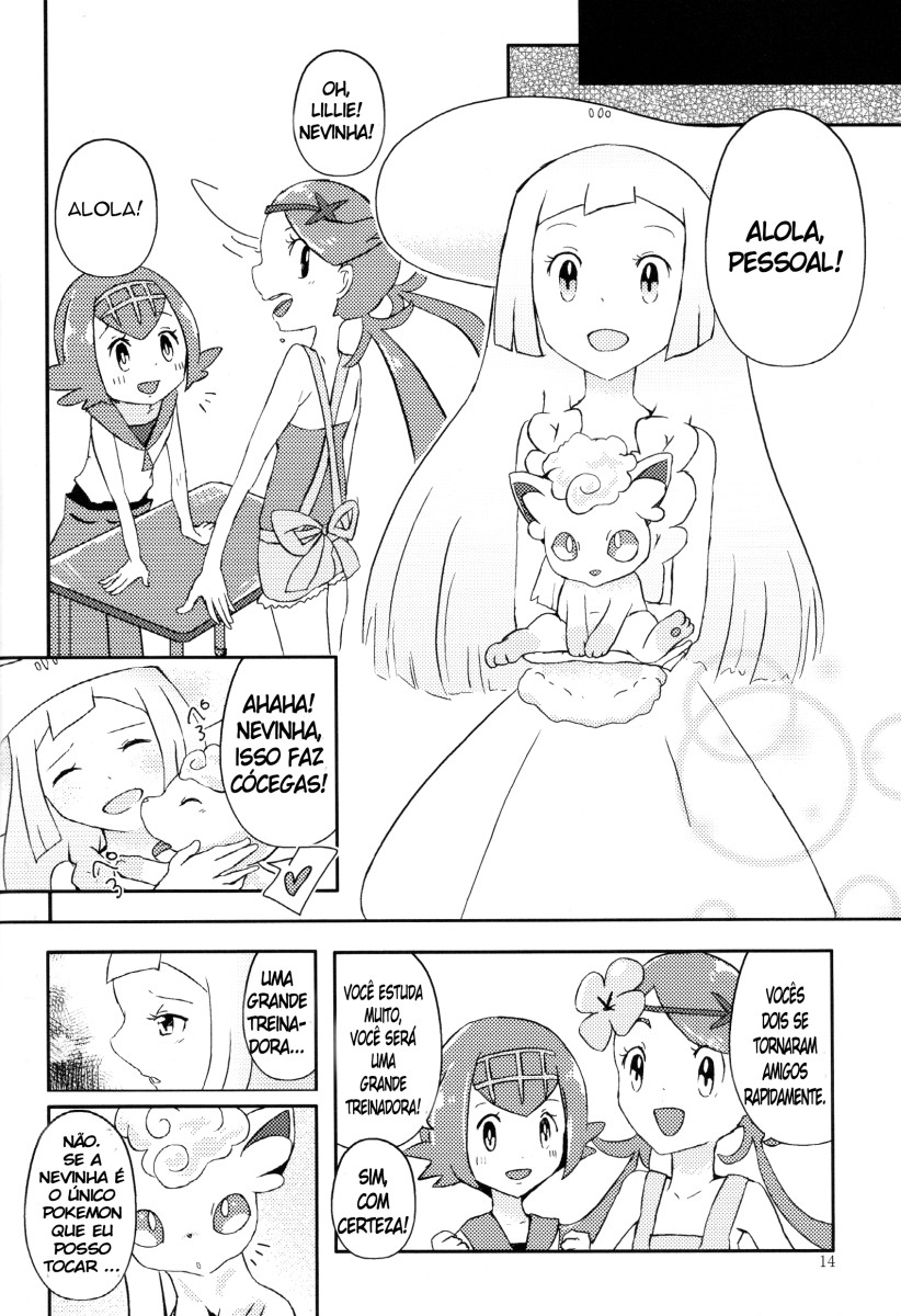(Kemoket 6) [isou (shiro)] Moshimo Anoko ga Otokonoko Dattara SM (Pokémon Sun and Moon) [Portuguese-BR] - Page 15