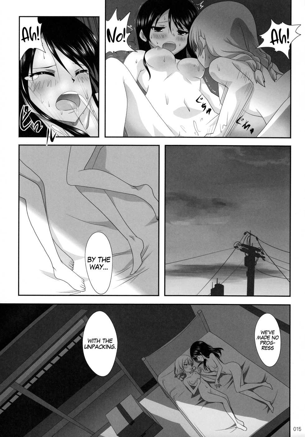 (C91) [Ishikawa Pro (Ishikawa Naoya)] Kuttsukiboshi -Ai no Suzukuri- | -Building a Lovenest- (Kuttsukiboshi) [English] - Page 16