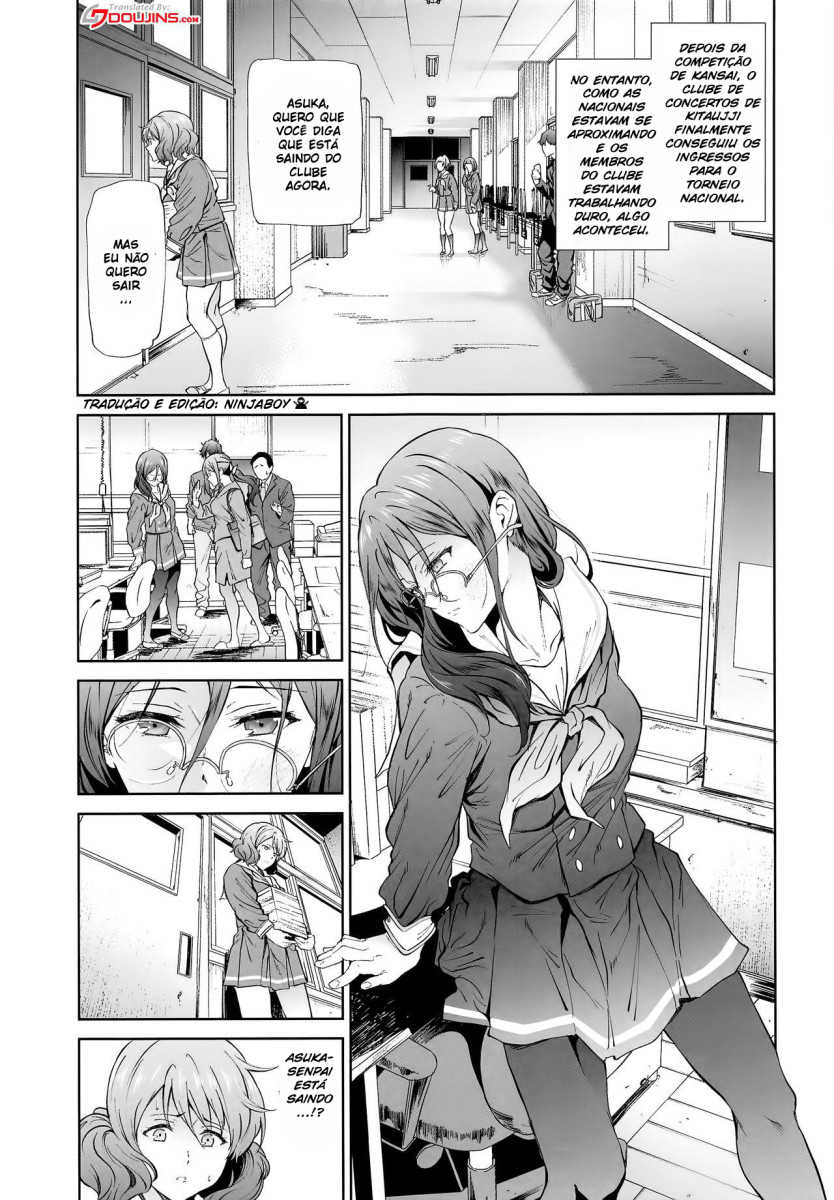 (C91) [EXTENDED PART (Endo Yoshiki)] Asuka-senpai ni Hidoi Koto o Suru Hon (Hibike! Euphonium) [Portuguese-BR] [Ninjaboy] - Page 2