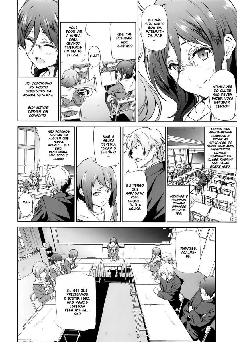 (C91) [EXTENDED PART (Endo Yoshiki)] Asuka-senpai ni Hidoi Koto o Suru Hon (Hibike! Euphonium) [Portuguese-BR] [Ninjaboy] - Page 5