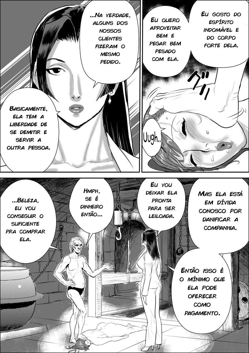[Jinsukeya (Jinsuke)] Zoku Mesu Kachou Jogeza - Ikenie Duma | A Gerente de Joelhos 2: Esposa Sacrificial [Portuguese-BR] [zk3y] [Digital] - Page 21