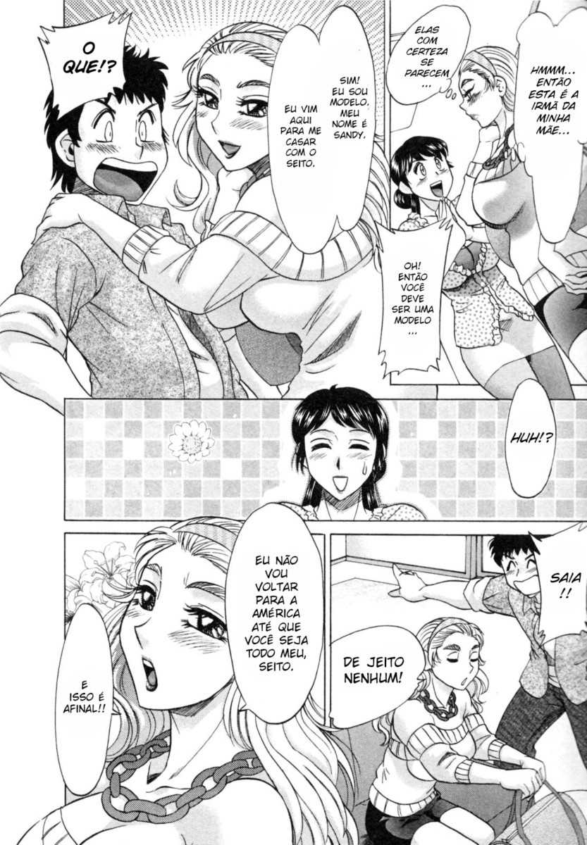 [Chanpon Miyabi] Futabo - Twins Mother 1 Ch. 8 [Portuguese-BR] - Page 6