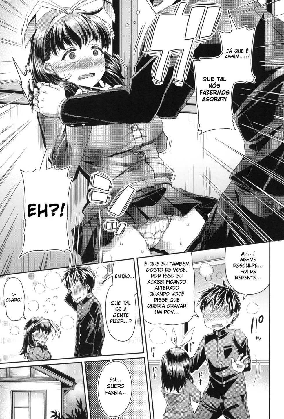 [satsukiimonet (Satsuki Imonet)] Daisuki na Classmate ni Shikottemorautame no Hamedori Shitemita | Tentando Fazer um POV para Poder se Masturbar para Meu Amado Colega de Classe. (HAMEDORI no YATSU) [Portuguese-BR] [Hentai Season] [Digital] - Page 5