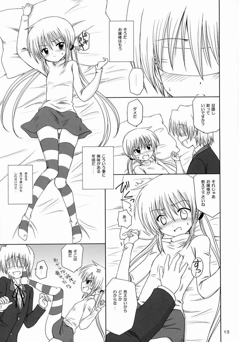 (C71) [Nikopondo (Aoyama Reo)] Sugar Baby (Hayate no Gotoku!) - Page 12