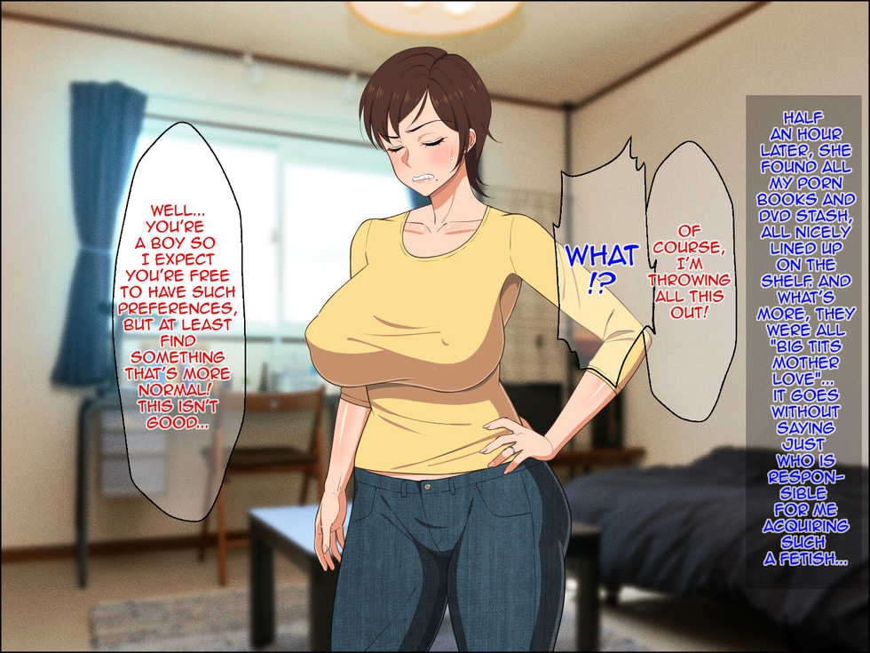 [Haruharutei] Okoru To Kowai Kaasan dakedo Aegigoe Wa Kawaii | My Mother is Scary when Angry but Her Moans Are so Cute[English][Amoskandy] - Page 7