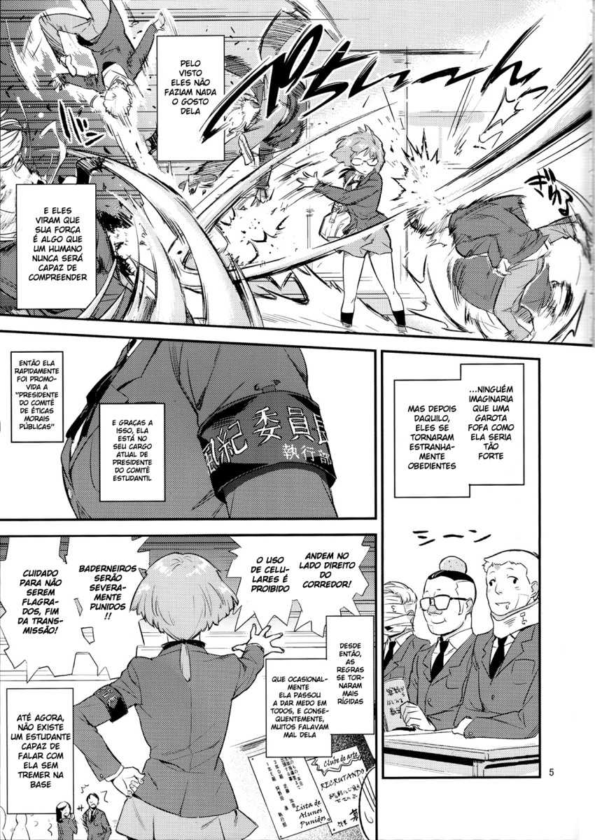(C91) [VOLVOX (O.p/com)] Mohan-teki de Iincho!? [Portuguese-BR] - Page 4