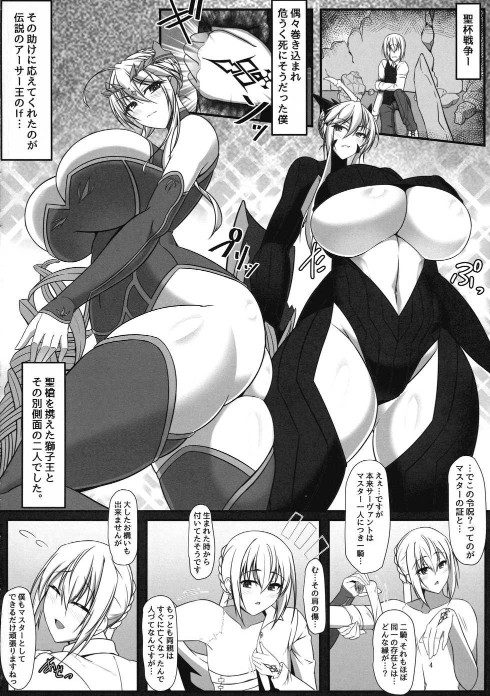 (COMIC1☆15) [IRON FIN (Tethubire)] Souou to Maguau (Fate/Grand Order) - Page 3