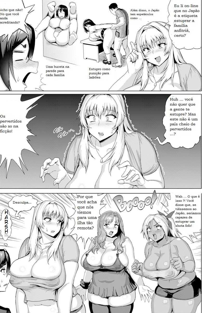 [Herohero Tom] SUPER SIZE Minpaku Panic | SUPER SIZE BnB Panic (ANGEL Club 2018-01) [Portuguese-BR] [Digital] - Page 3