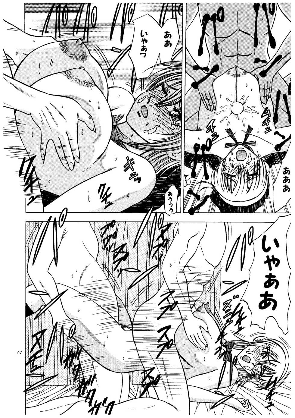 [Date wa Gorgeous ni (Ponzu)] Ayane hisou no oppai-hen (Dead or Alive) - Page 14