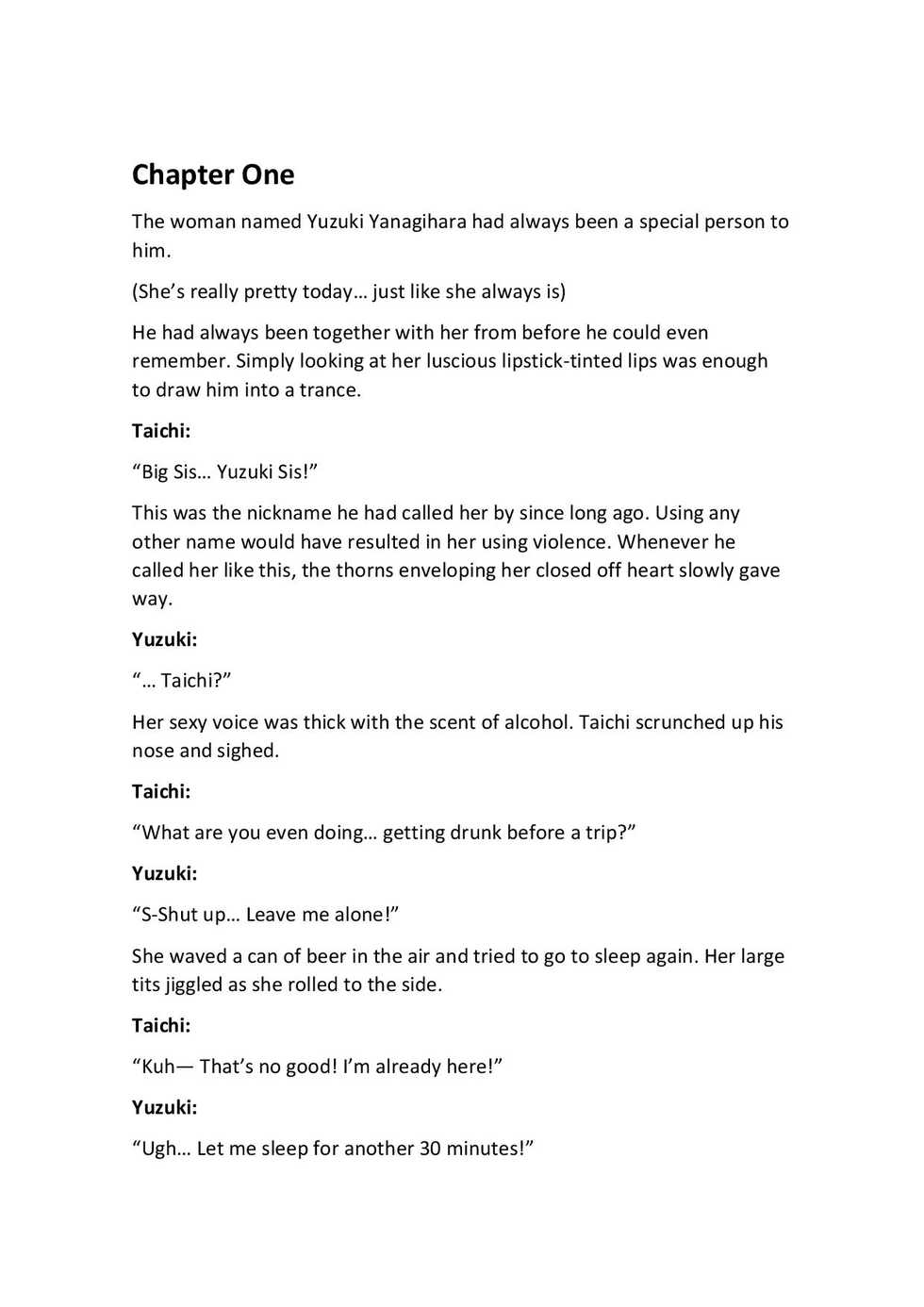 [Gozen Shichiji no Awase Kagami] Seiten Kyoudai~Domoto Taichi no mesu niku go hoshi~ Chapter 1-2 - Page 3