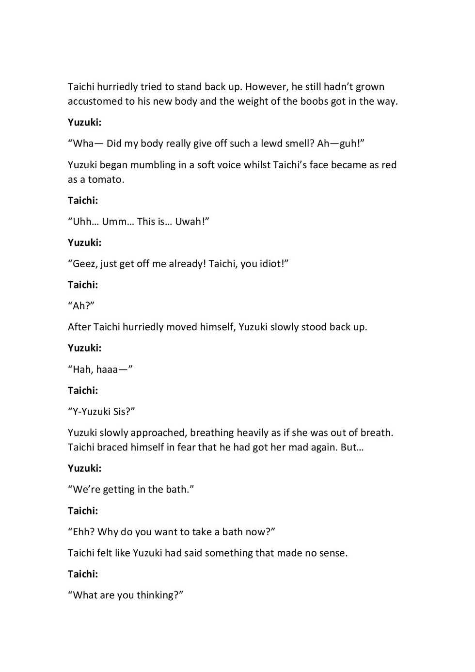 [Gozen Shichiji no Awase Kagami] Seiten Kyoudai~Domoto Taichi no mesu niku go hoshi~ Chapter 1-2 - Page 35