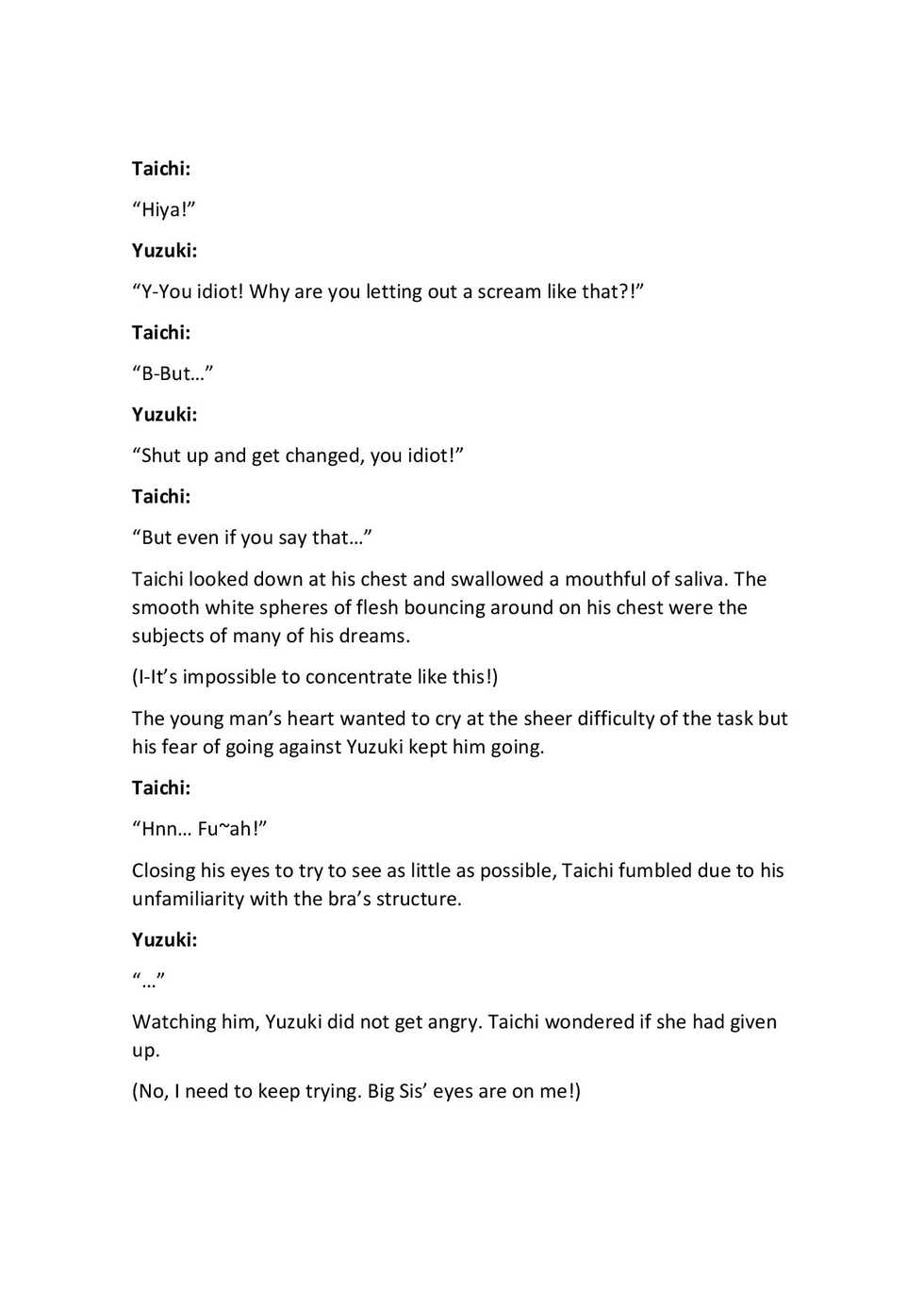 [Gozen Shichiji no Awase Kagami] Seiten Kyoudai~Domoto Taichi no mesu niku go hoshi~ Chapter 1-2 - Page 38