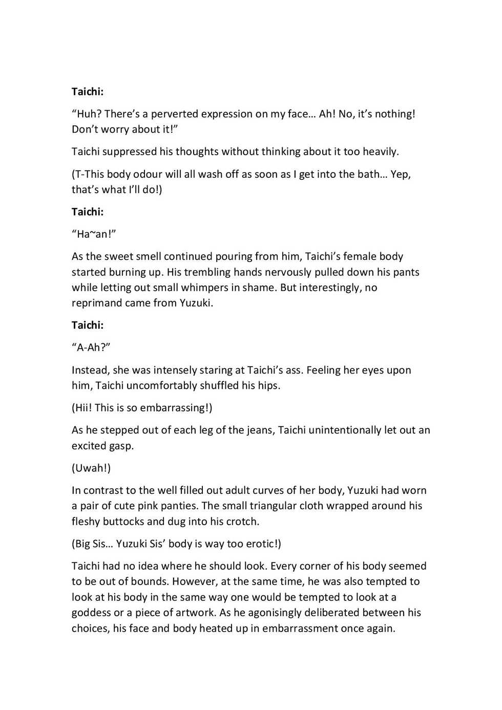 [Gozen Shichiji no Awase Kagami] Seiten Kyoudai~Domoto Taichi no mesu niku go hoshi~ Chapter 1-2 - Page 40