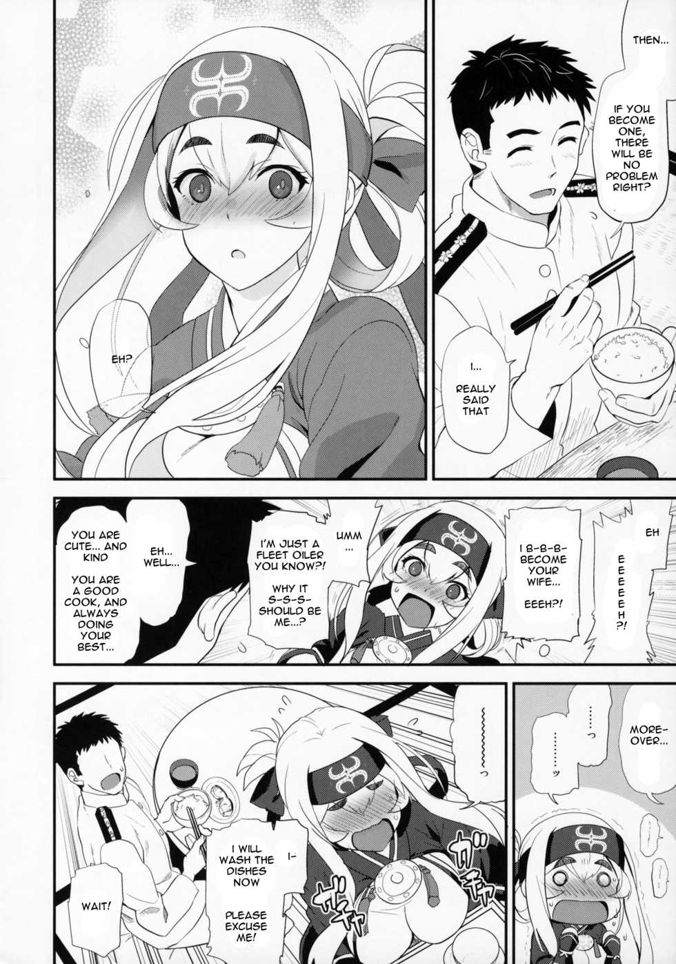(C92) [INFINITY DRIVE (Kyougoku Shin)] Hascup (Kantai Collection -KanColle-) [English] [Spicaworks] - Page 5