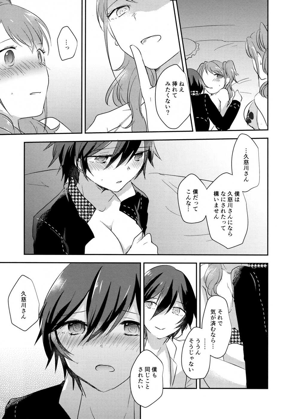 (C94) [MEGANE81 (Shinocco)] Kimi no Toriko (Persona 4) - Page 22