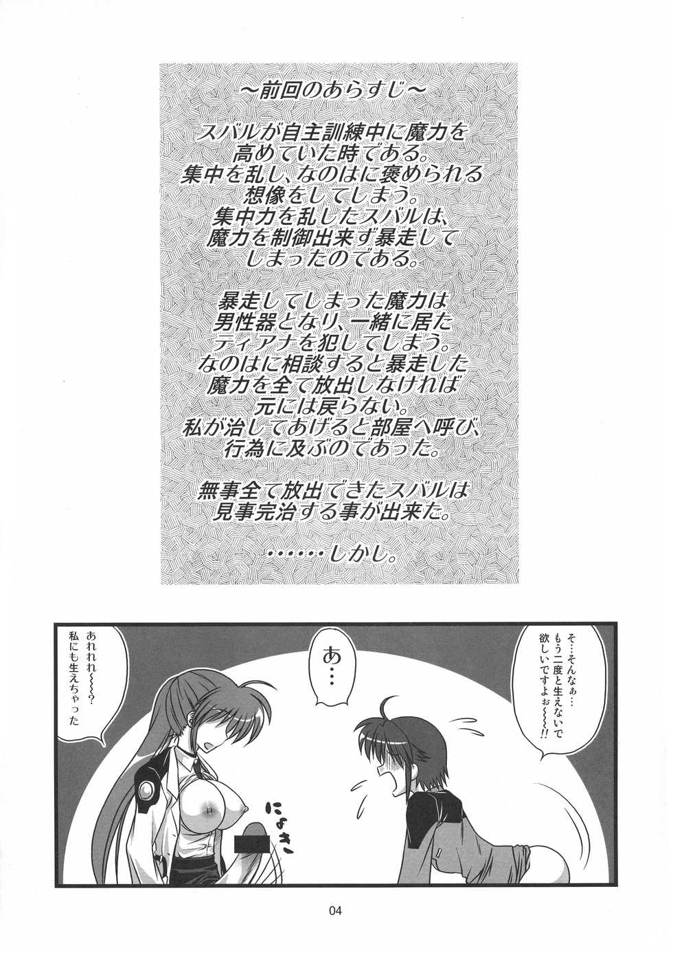 (C80) [Tsukune-ya (Kakitsubata Tsukune)] Libido Heart 2 (Magical Girl Lyrical Nanoha) - Page 4