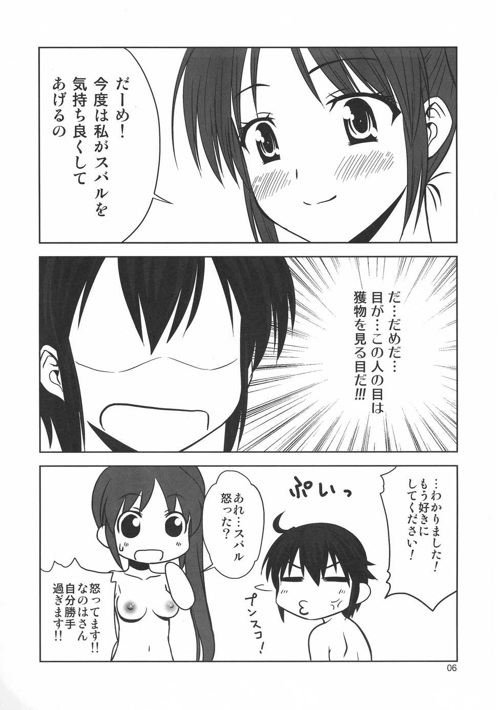 (C80) [Tsukune-ya (Kakitsubata Tsukune)] Libido Heart 2 (Magical Girl Lyrical Nanoha) - Page 6