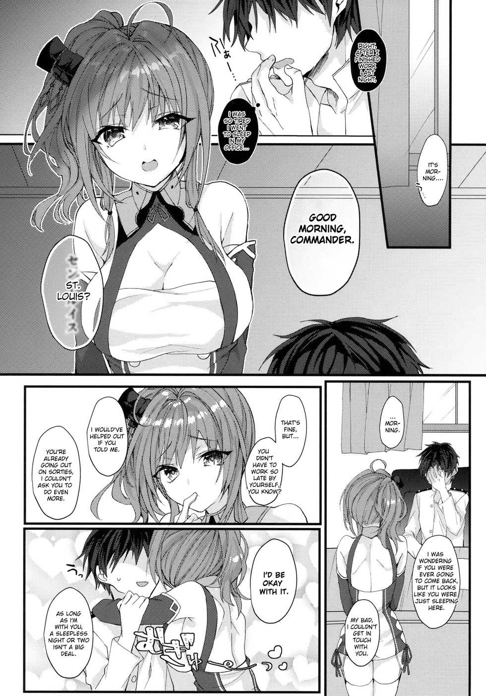 (SC2018 Summer) [+Elegy (mt)] St. Louis wa Aisaretai | St. Louis Wants to be Loved (Azur Lane) [English] - Page 2