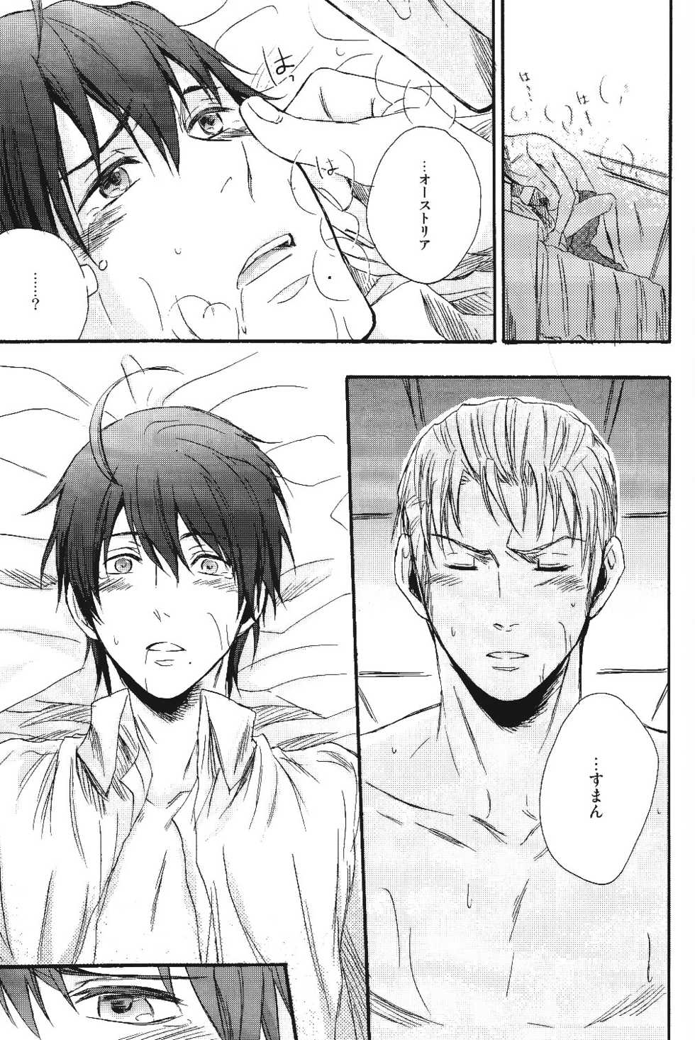 (C75) [cocca (Kokka)] Nesshisen (Hetalia: Axis Powers) - Page 26