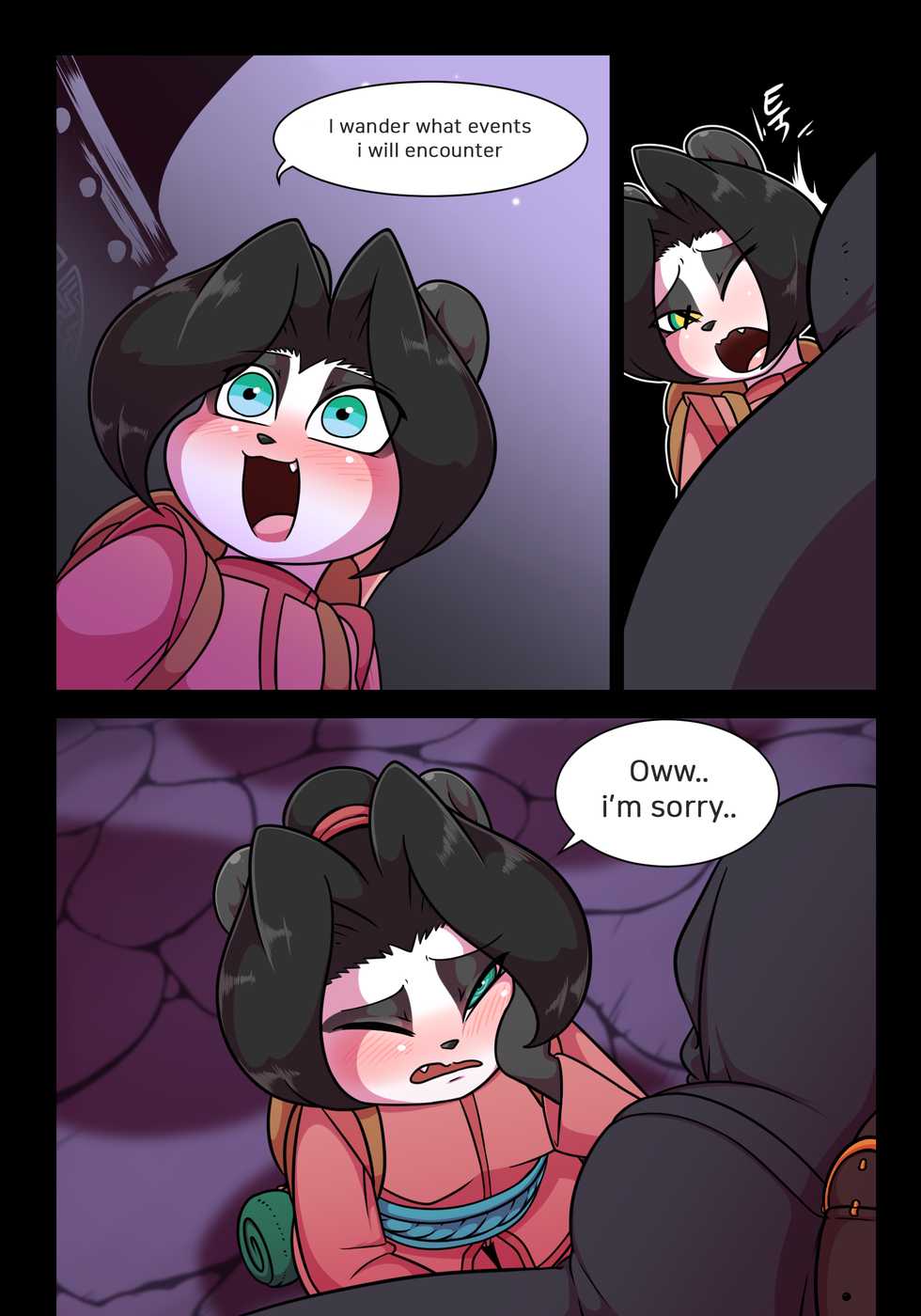 Wherewolf - Story of the town panda and the country panda (WIP?) - Page 3