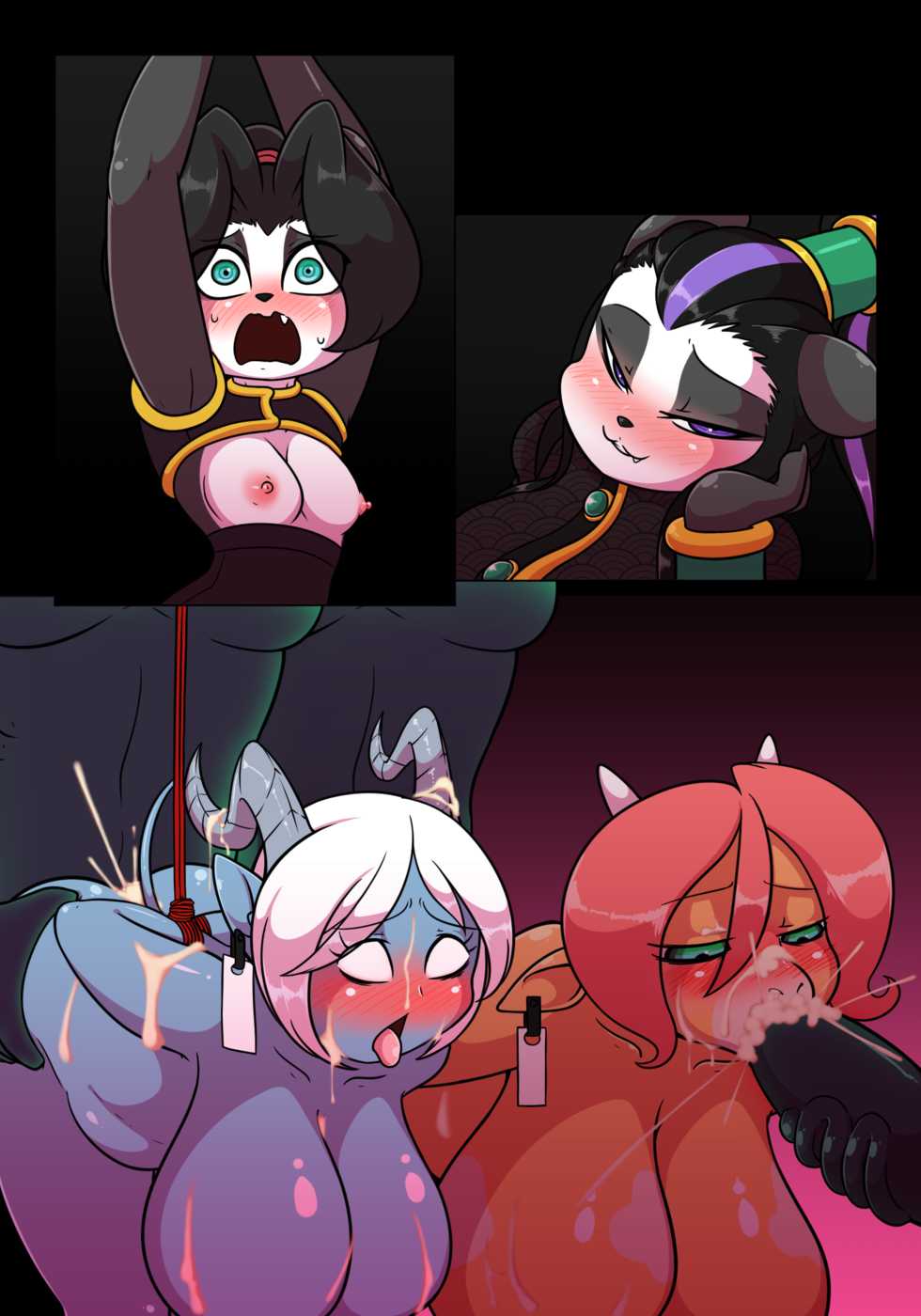 Wherewolf - Story of the town panda and the country panda - Page 14